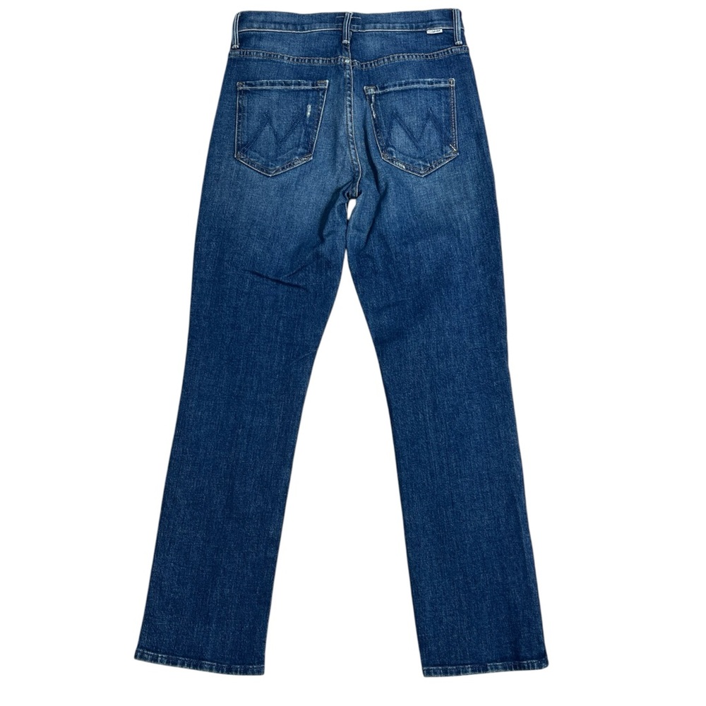 Mother Denim - The Swooner Rascal Straight Leg Ankle Jean in Where is my Mind 26 - Picture 6 of 10